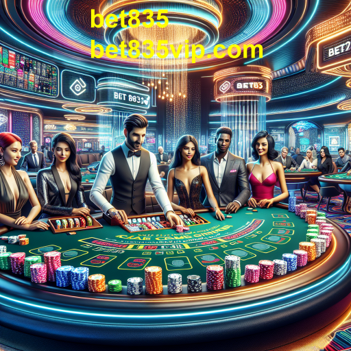 Descubra o Mundo do Cassino Ao Vivo no Bet835